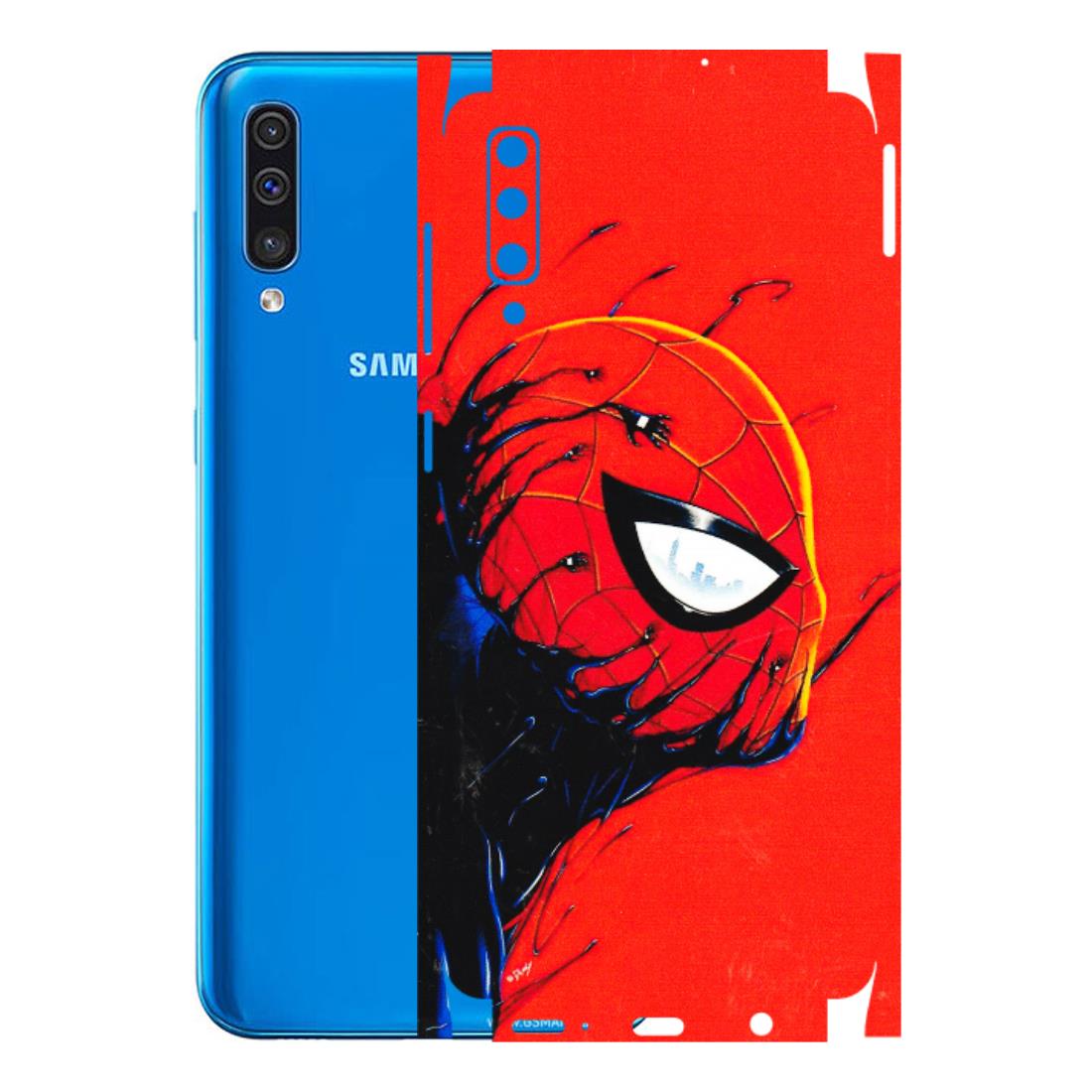 Samsung A/S Series Phone Skins (All Models) - Spiderman Face Venom - 3D Embossed Finish (L-165) Samsung Galaxy A50