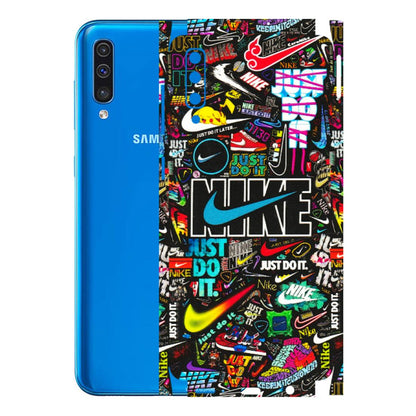 Samsung A/S Series Phone Skins (All Models) - Just Do It Doodles - 3D Embossed Finish (L-166) Samsung Galaxy A50