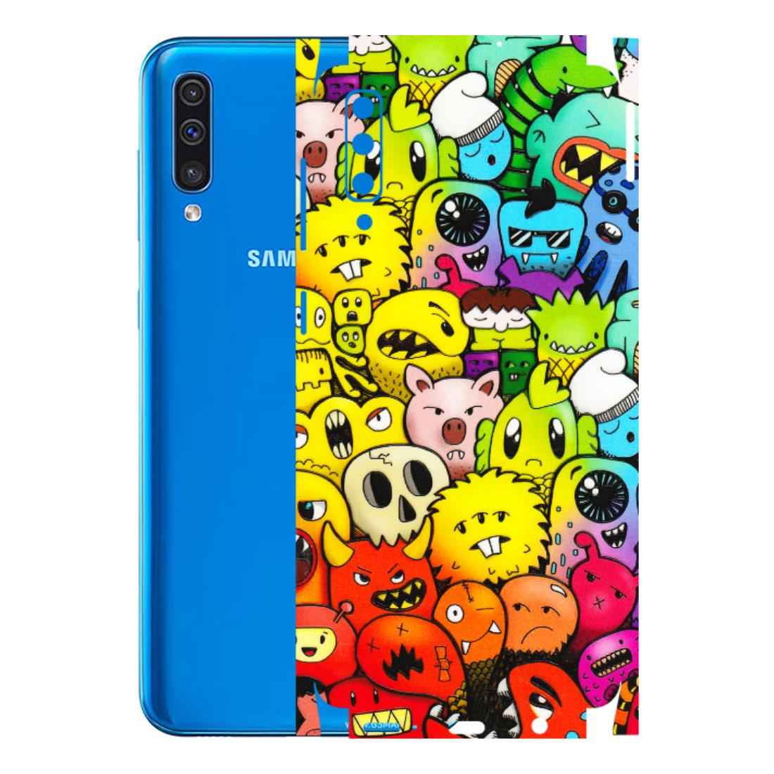 Samsung A/S Series Phone Skins (All Models) - Angry Funkies - 3D Embossed Finish (L-169) Samsung Galaxy A50