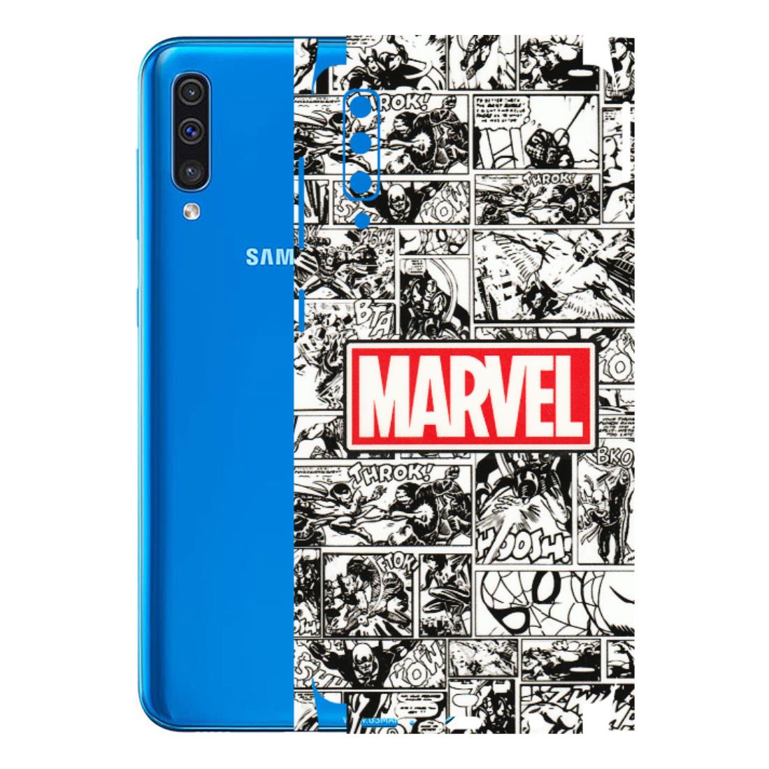 Samsung A/S Series Phone Skins (All Models) - Marvel Comic - 3D Embossed Finish (L-171) Samsung Galaxy A50
