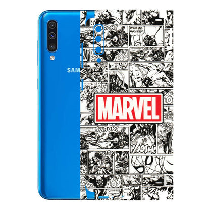 Samsung A/S Series Phone Skins (All Models) - Marvel Comic - 3D Embossed Finish (L-171) Samsung Galaxy A50