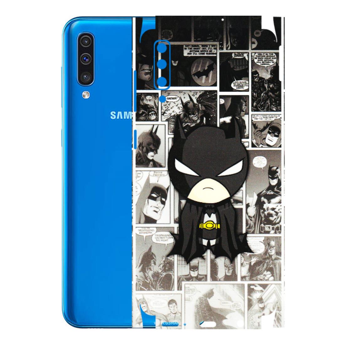 Samsung A/S Series Phone Skins (All Models) - Toon Batman - 3D Embossed Finish (L-182) Samsung Galaxy A50
