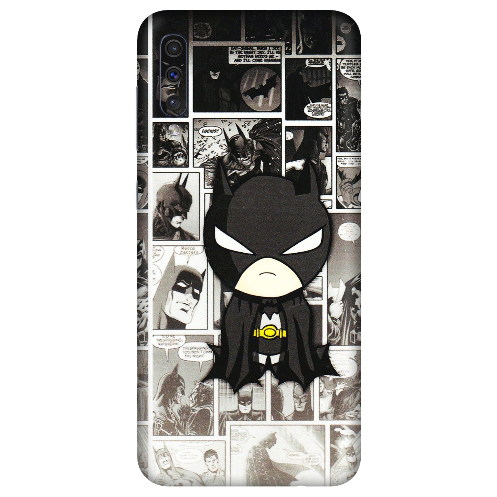 Samsung A/S Series Phone Skins (All Models) - Toon Batman - 3D Embossed Finish (L-182) Samsung Galaxy A50