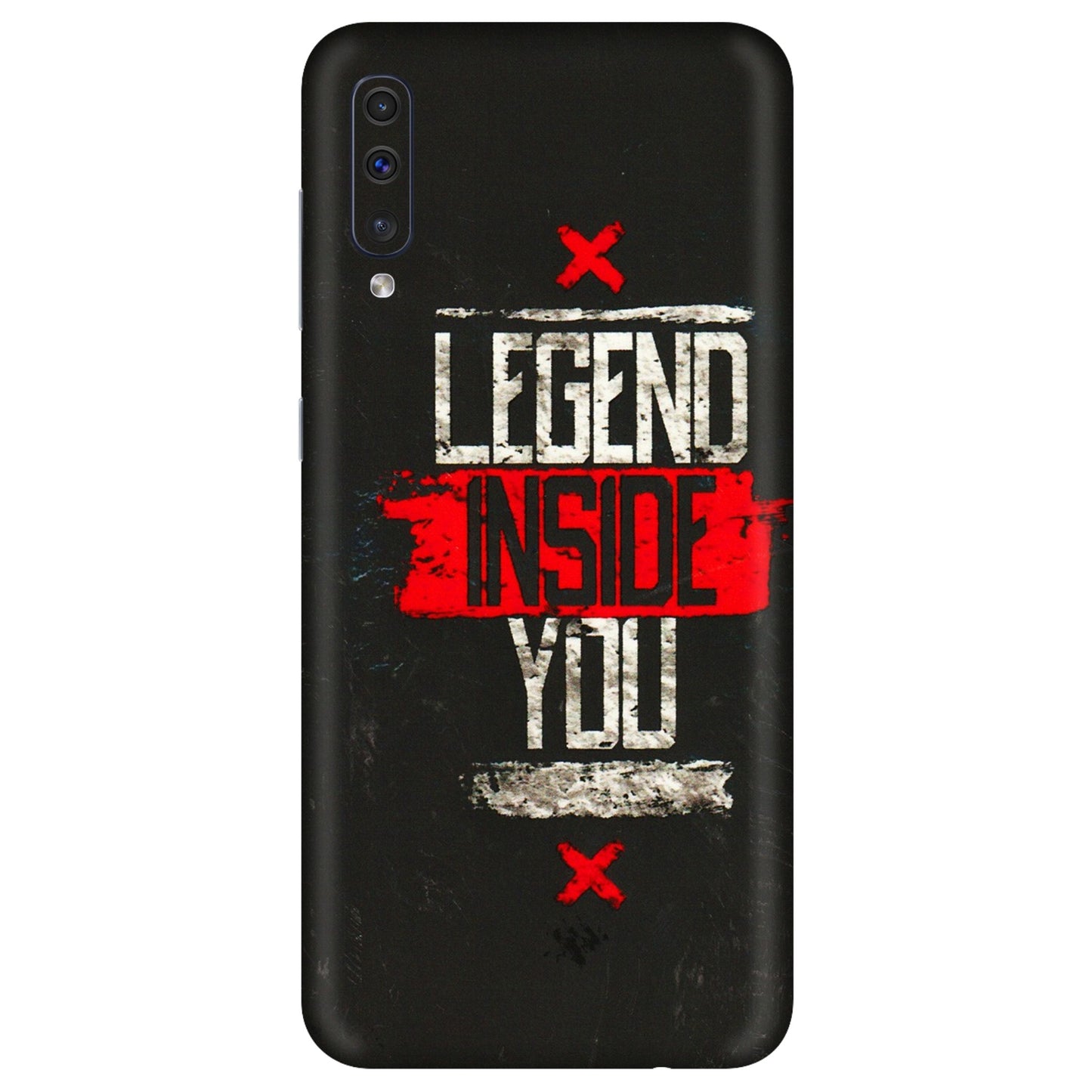 Samsung A/S Series Phone Skins (All Models) - Legend Inside You - 3D Embossed Finish (L-186) Samsung Galaxy A50