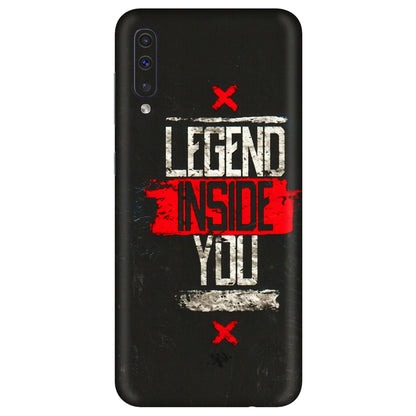 Samsung A/S Series Phone Skins (All Models) - Legend Inside You - 3D Embossed Finish (L-186) Samsung Galaxy A50