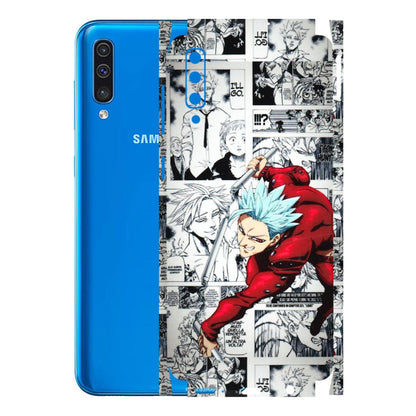 Samsung A/S Series Phone Skins (All Models) - Anime Comic - 3D Embossed Finish (L-192) Samsung Galaxy A50