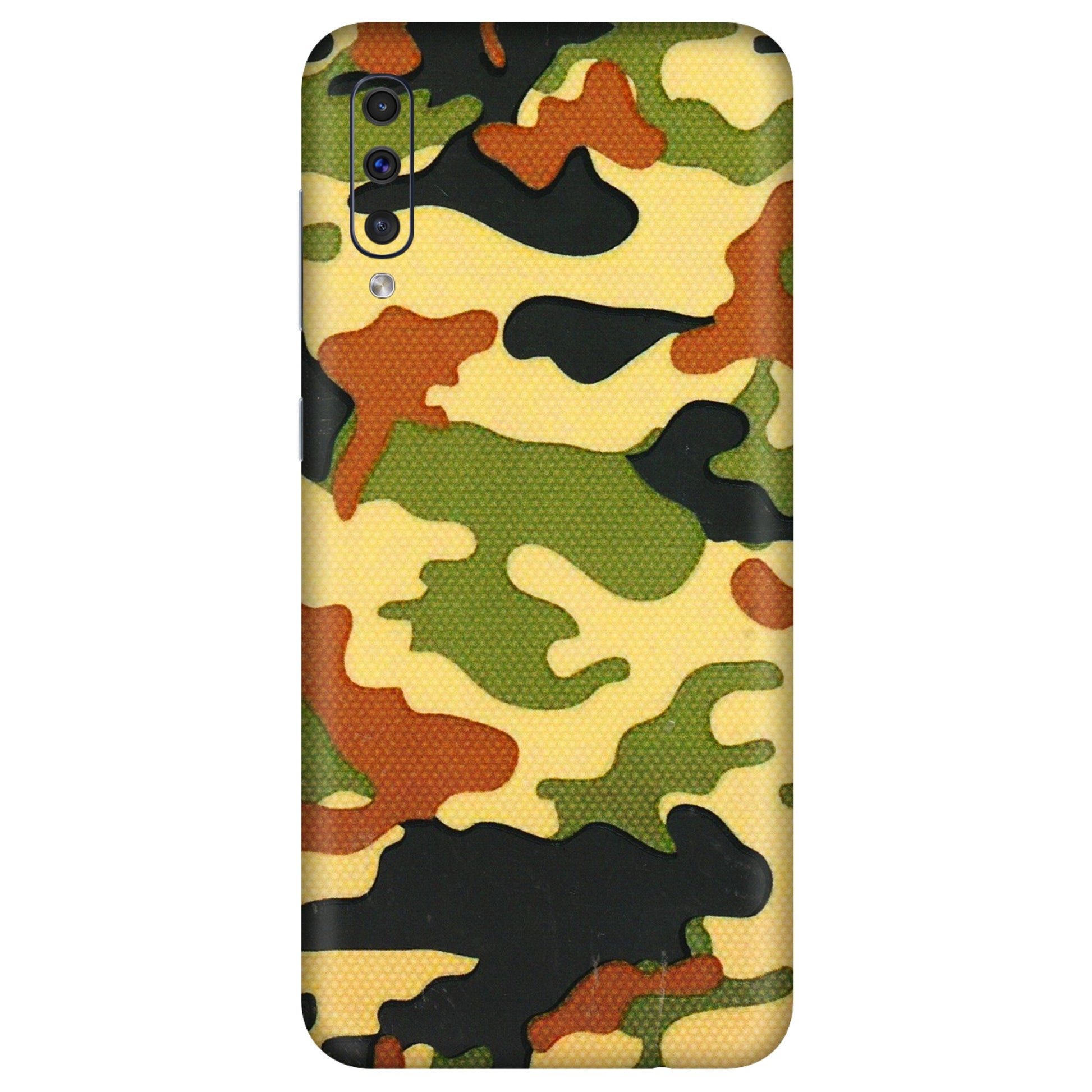 Samsung A/S Series Phone Skins (All Models) - Indian Military - 3D Embossed Finish (L-234) Samsung Galaxy A50