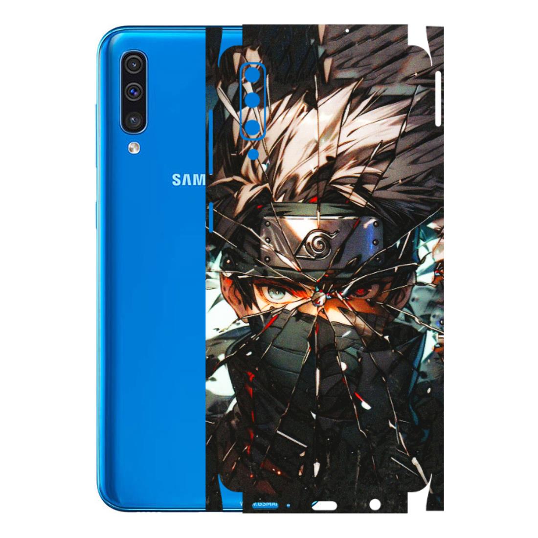 Samsung A/S Series Phone Skins (All Models) - Kakashi Shattered Glass Effect - 3D Embossed Finish (L-237) Samsung Galaxy A50