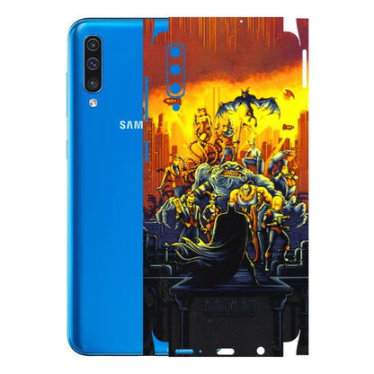 Samsung A/S Series Phone Skins (All Models) - Games Doodles - 3D Embossed Finish (L-24) Samsung Galaxy A50