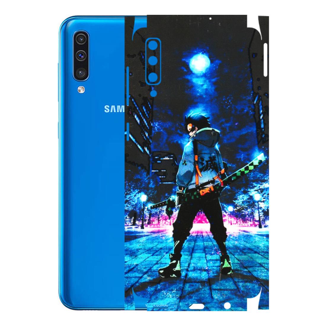 Samsung A/S Series Phone Skins (All Models) - Demon Slayer Sword - 3D Embossed Finish (L-247) Samsung Galaxy A50