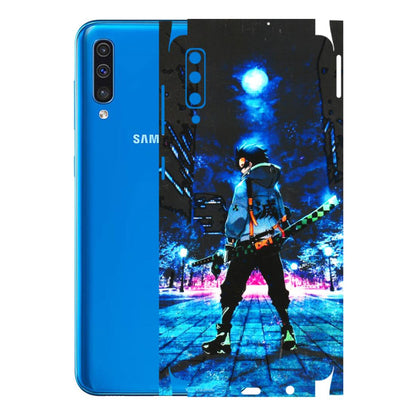 Samsung A/S Series Phone Skins (All Models) - Demon Slayer Sword - 3D Embossed Finish (L-247) Samsung Galaxy A50