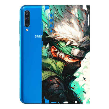 Samsung A/S Series Phone Skins (All Models) - Kakashi Side Profile - 3D Embossed Finish (L-249) Samsung Galaxy A50