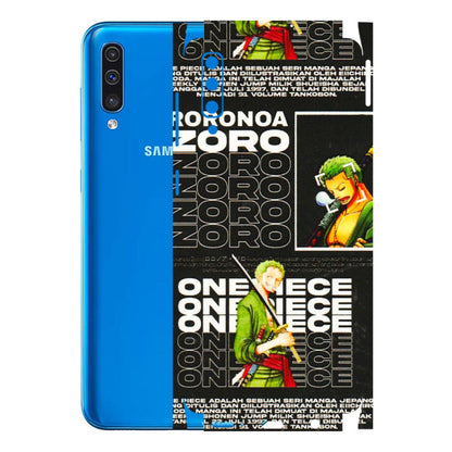 Samsung A/S Series Phone Skins (All Models) - One Piece Zoro - 3D Embossed Finish (L-250) Samsung Galaxy A50