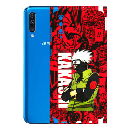 Samsung A/S Series Phone Skins (All Models) - Kakashi Red Anime - 3D Embossed Finish (L-251) Samsung Galaxy A50