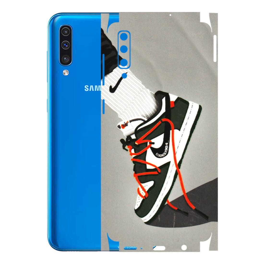 Samsung A/S Series Phone Skins (All Models) - New Grey Sneaker - 3D Embossed Finish (L-261) Samsung Galaxy A50