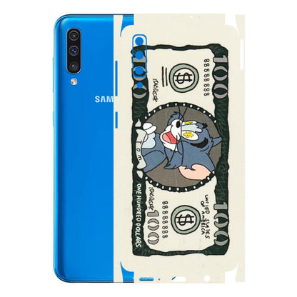 Samsung A/S Series Phone Skins (All Models) - Tom Hundred Dollar - 3D Embossed Finish (L-324) Samsung Galaxy A50