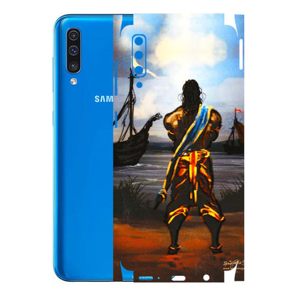 Samsung A/S Series Phone Skins (All Models) - Heavenly God Figure - 3D Embossed Finish (L-34) Samsung Galaxy A50