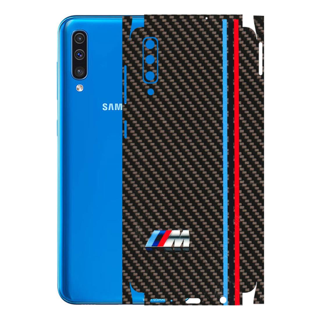 Samsung A/S Series Phone Skins (All Models) - BM Carbon Fiber Feels - 3D Embossed Finish (L-38) Samsung Galaxy A50