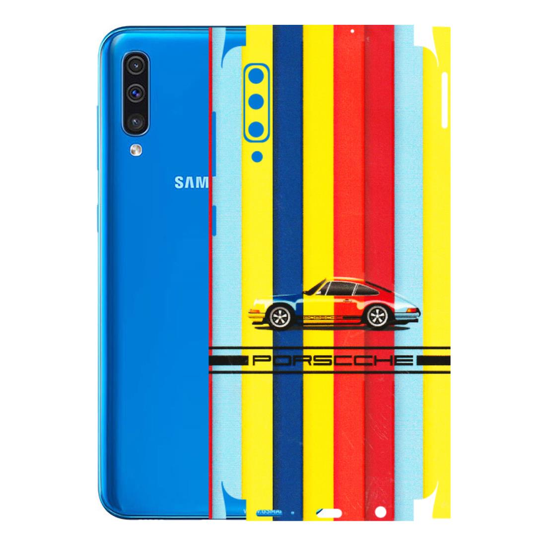 Samsung A/S Series Phone Skins (All Models) - Multicolour Porche - 3D Embossed Finish (L-39) Samsung Galaxy A50