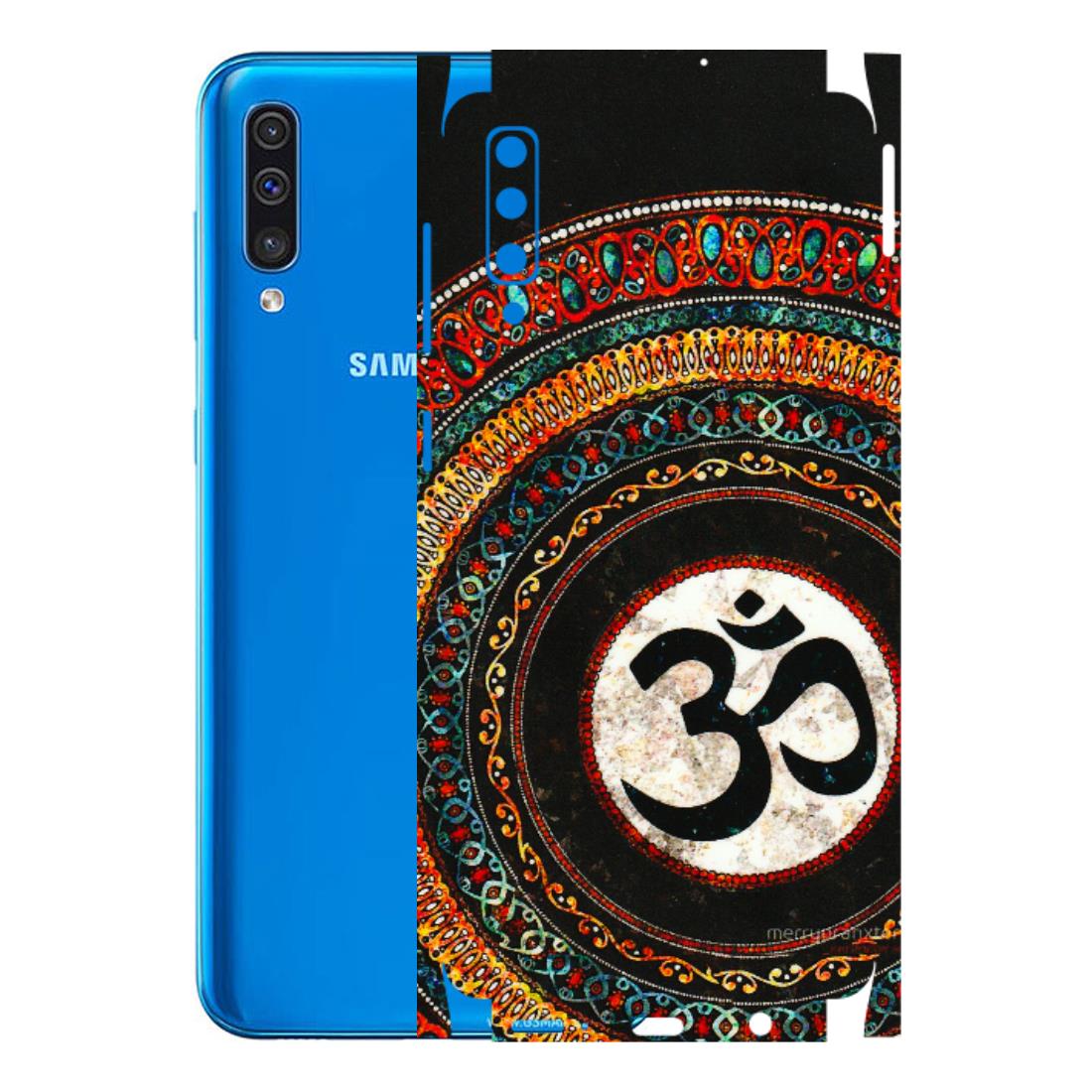 Samsung A/S Series Phone Skins (All Models) - Aum Chant Abstract - 3D Embossed Finish (L-42) Samsung Galaxy A50
