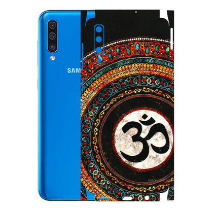 Samsung A/S Series Phone Skins (All Models) - Aum Chant Abstract - 3D Embossed Finish (L-42) Samsung Galaxy A50