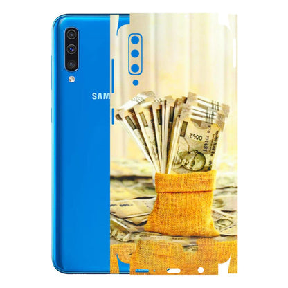 Samsung A/S Series Phone Skins (All Models) - Show Me The Money - 3D Embossed Finish (L-52) Samsung Galaxy A50