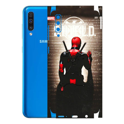 Samsung A/S Series Phone Skins (All Models) - Deadpool - 3D Embossed Finish (L-56) Samsung Galaxy A50