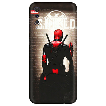 Samsung A/S Series Phone Skins (All Models) - Deadpool - 3D Embossed Finish (L-56) Samsung Galaxy A50