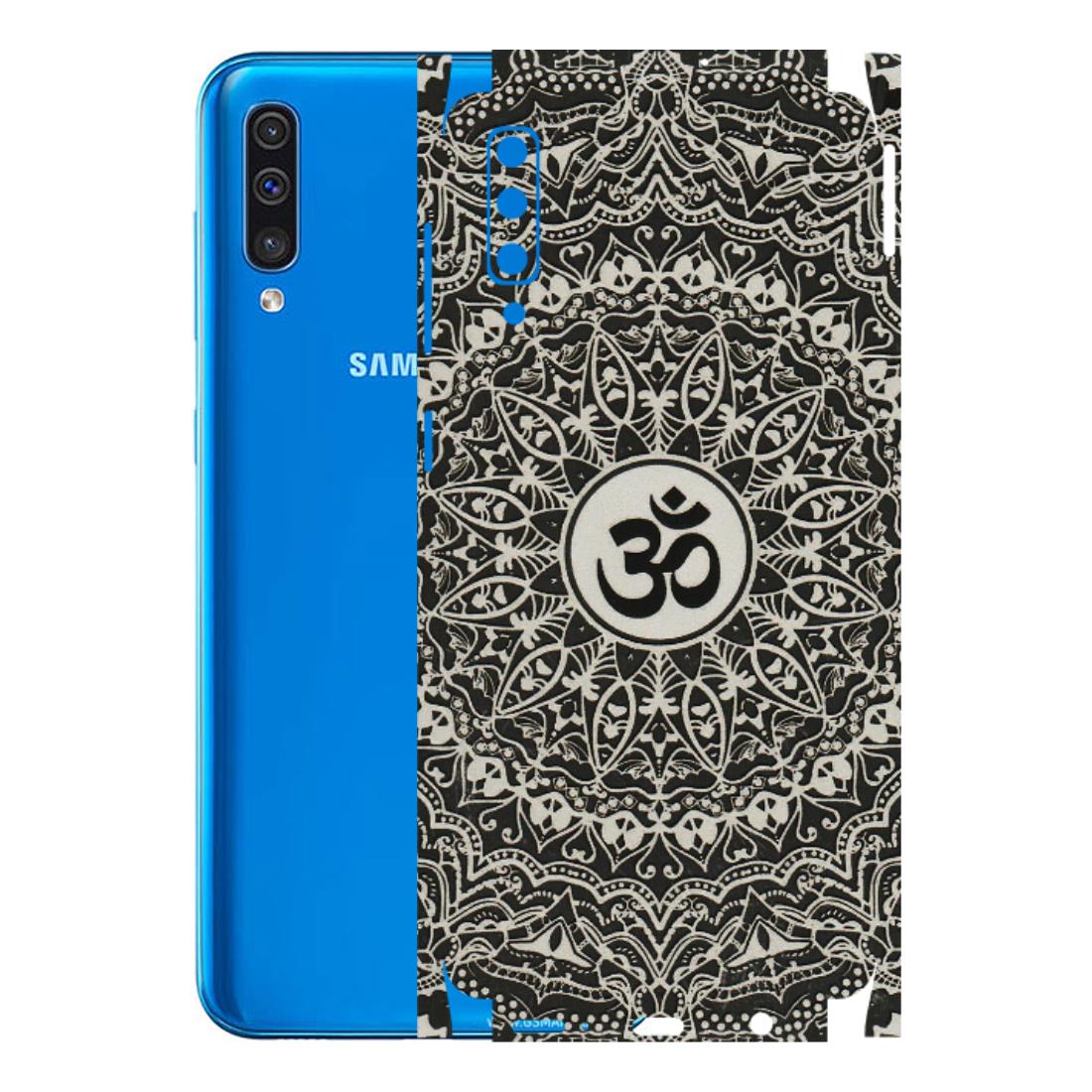 Samsung A/S Series Phone Skins (All Models) - Aum Elegant Mandala - 3D Embossed Finish (L-62) Samsung Galaxy A50