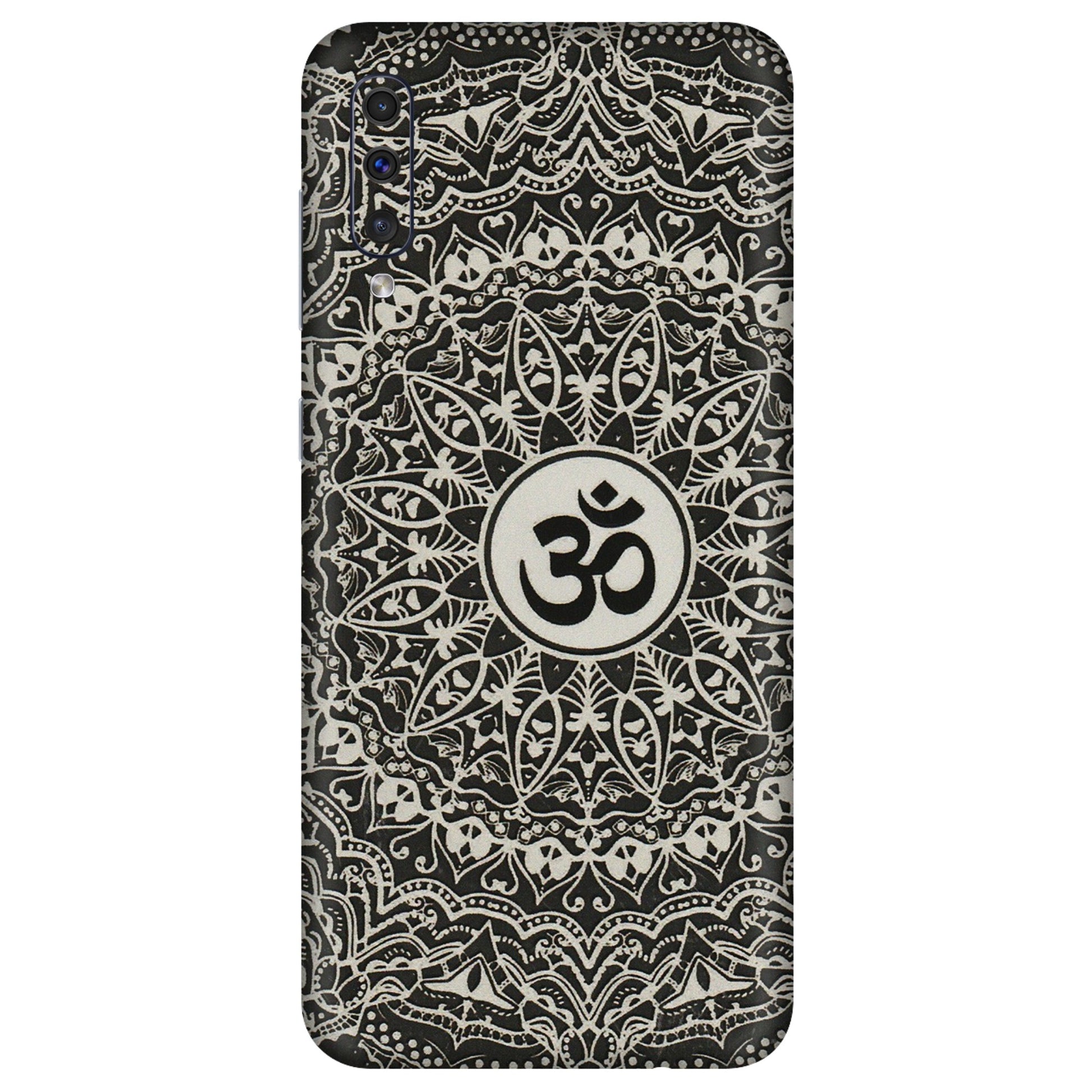 Samsung A/S Series Phone Skins (All Models) - Aum Elegant Mandala - 3D Embossed Finish (L-62) Samsung Galaxy A50