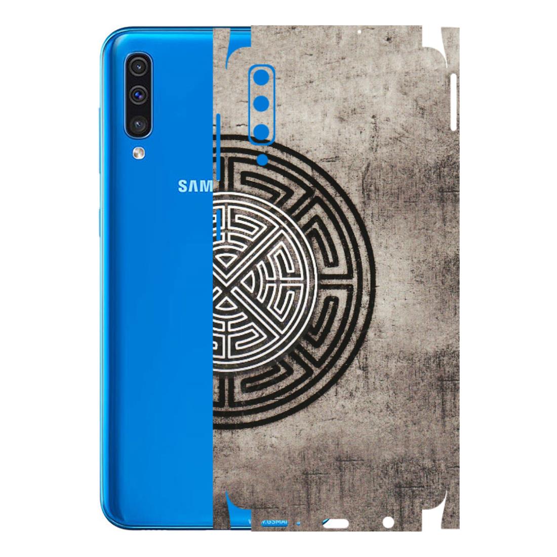 Samsung A/S Series Phone Skins (All Models) - Mysterious Circular Design - 3D Embossed Finish (L-63) Samsung Galaxy A50