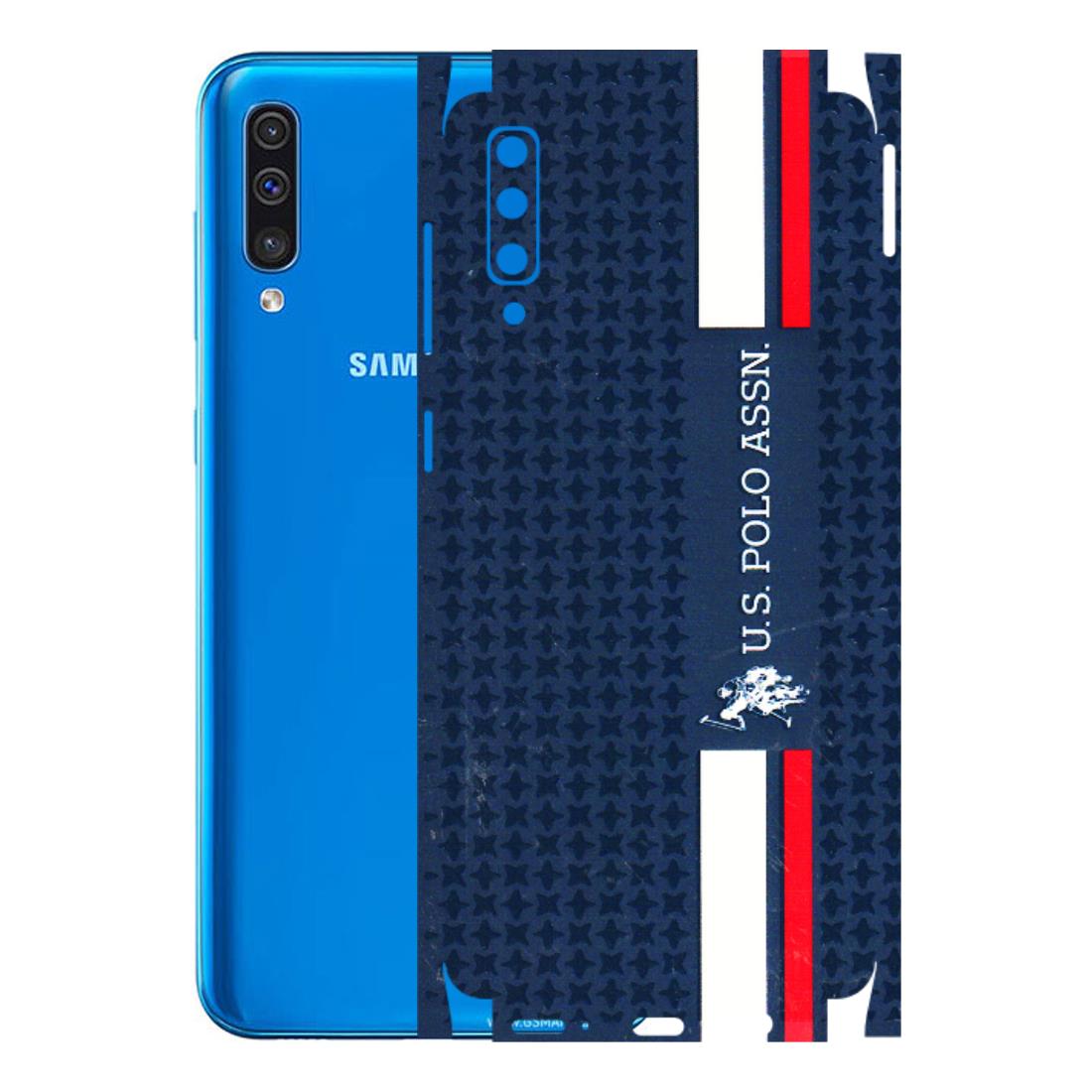Samsung A/S Series Phone Skins (All Models) - US POLO Designer Brand - 3D Embossed Finish (L-65) Samsung Galaxy A50