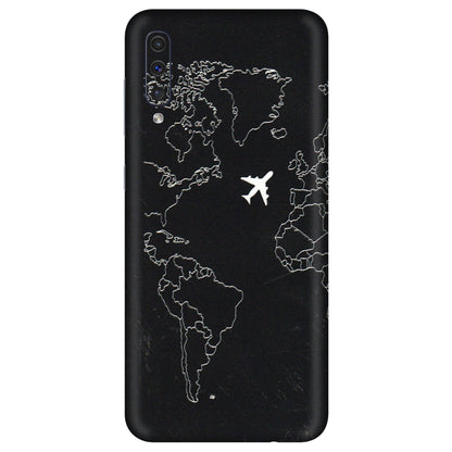 Samsung A/S Series Phone Skins (All Models) - Never Ending Travel - 3D Embossed Finish (L-79) Samsung Galaxy A50