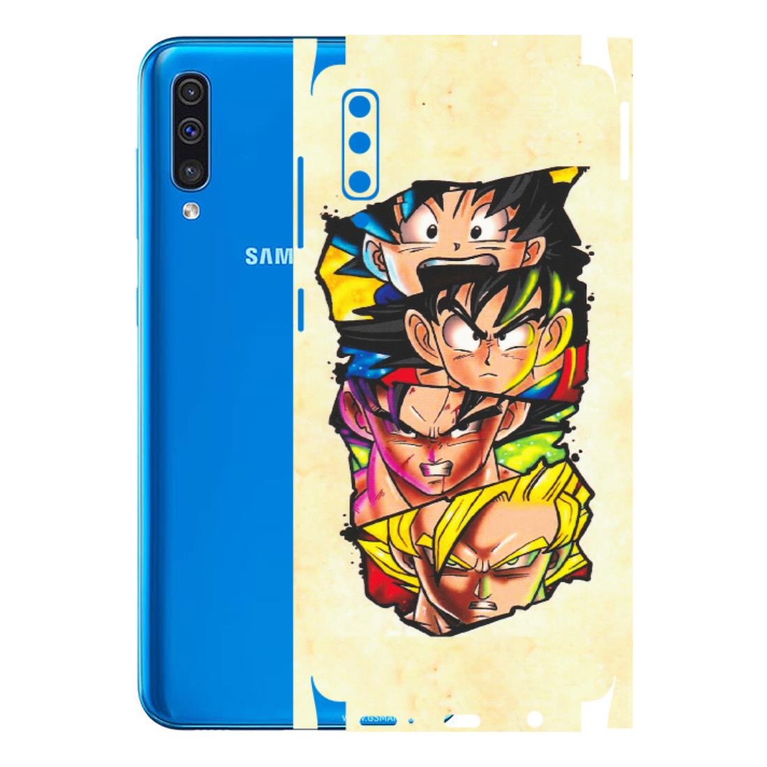 Samsung A/S Series Phone Skins (All Models) - Angry Multi Anime - Matte Finish (M-113) Samsung Galaxy A50