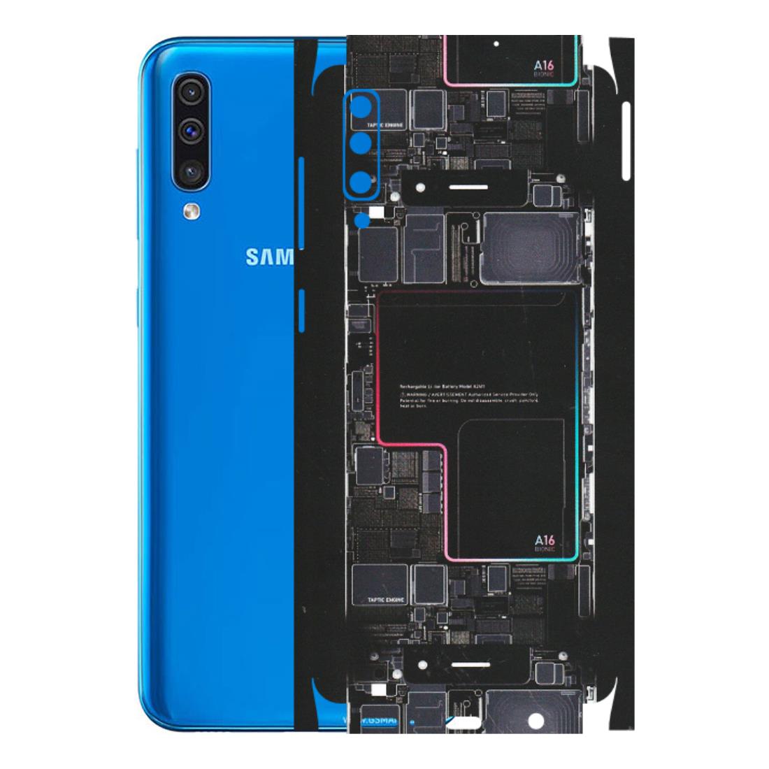 Samsung A/S Series Phone Skins (All Models) - Motherboard Circuit Layout - Matte Finish (M-117) Samsung Galaxy A50