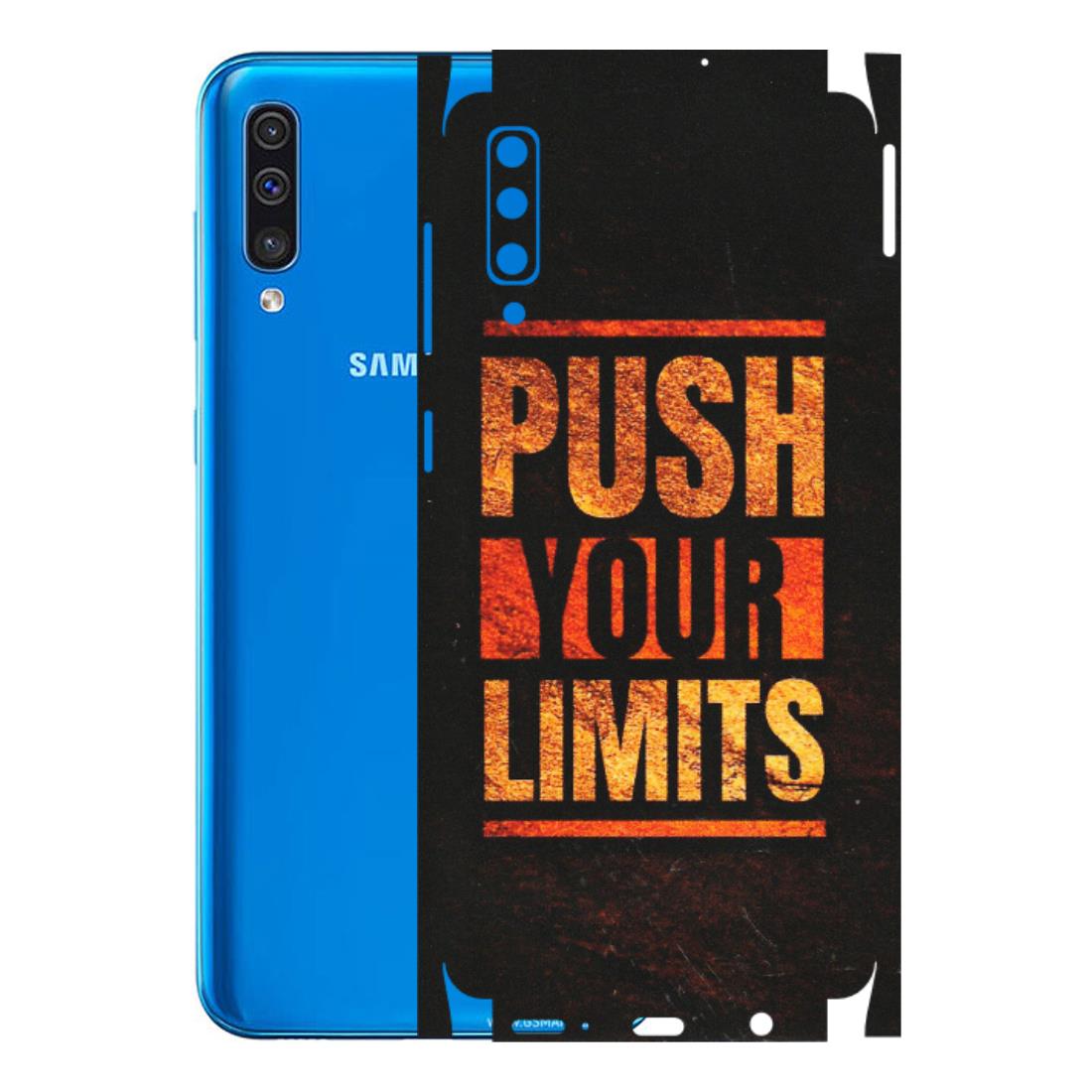 Samsung A/S Series Phone Skins (All Models) - Push Your Limits - Matte Finish (M-118) Samsung Galaxy A50