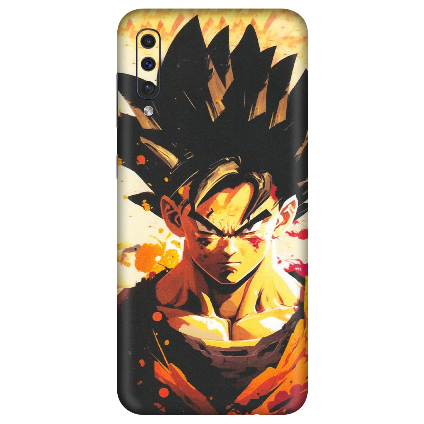 Samsung A/S Series Phone Skins (All Models) - Angry Goku - Matte Finish (M-12) Samsung Galaxy A50
