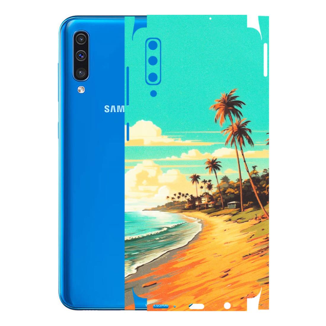 Samsung A/S Series Phone Skins (All Models) - Miami Beach - Matte Finish (M-136) Samsung Galaxy A50