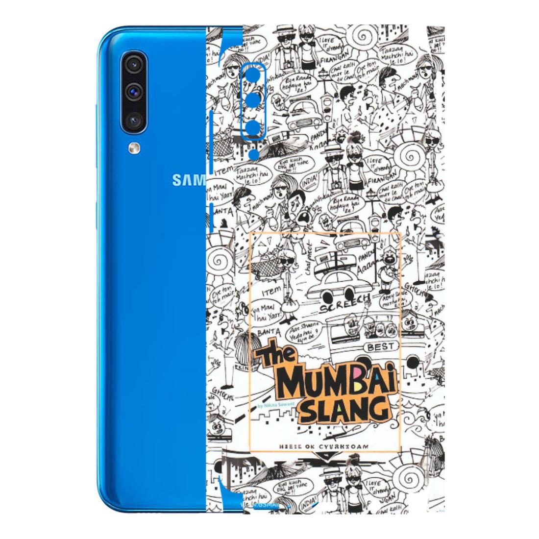 Samsung A/S Series Phone Skins (All Models) - The Mumbai Slang - Matte Finish (M-142) Samsung Galaxy A50