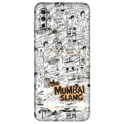 Samsung A/S Series Phone Skins (All Models) - The Mumbai Slang - Matte Finish (M-142) Samsung Galaxy A50