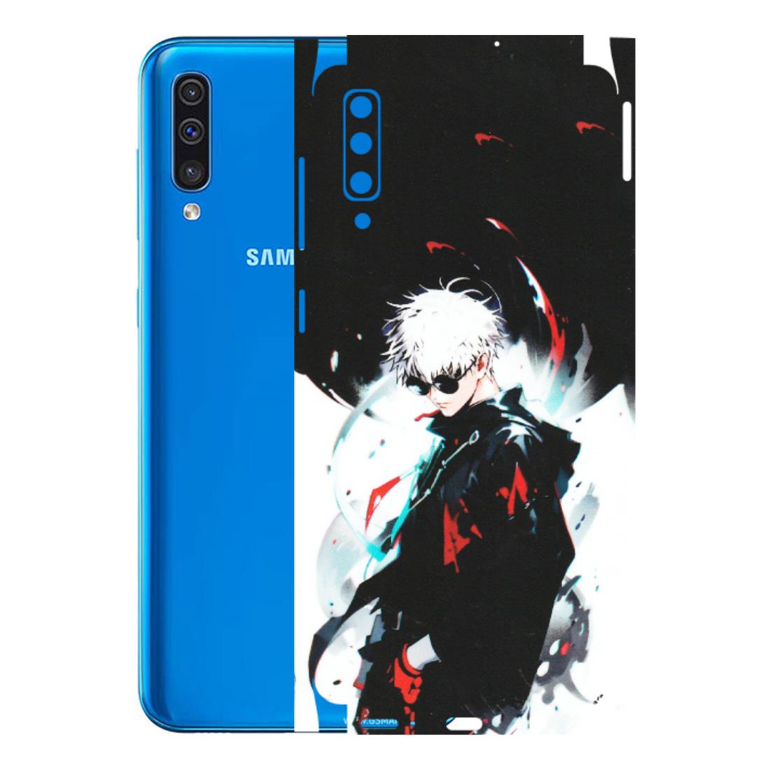 Samsung A/S Series Phone Skins (All Models) - Gojo Powerful Charater Kaisen Anime - Matte Finish (M-144) Samsung Galaxy A50