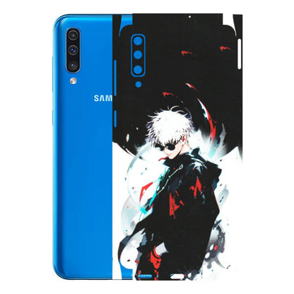 Samsung A/S Series Phone Skins (All Models) - Gojo Powerful Charater Kaisen Anime - Matte Finish (M-144) Samsung Galaxy A50