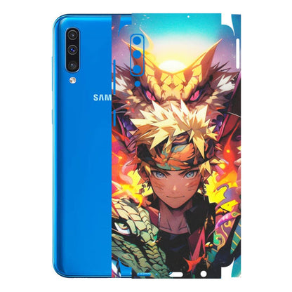 Samsung A/S Series Phone Skins (All Models) - Angry Naruto Anime - Matte Finish (M-148) Samsung Galaxy A50