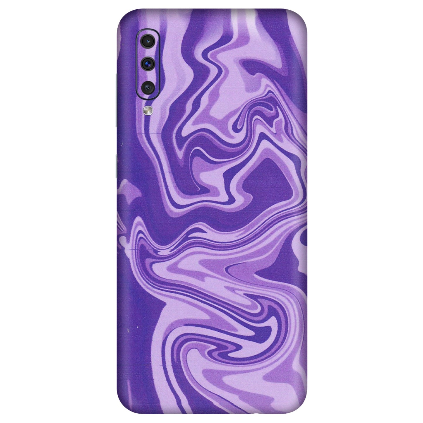 Samsung A/S Series Phone Skins (All Models) - Hazy Purple Nights - Matte Finish (M-14) Samsung Galaxy A50