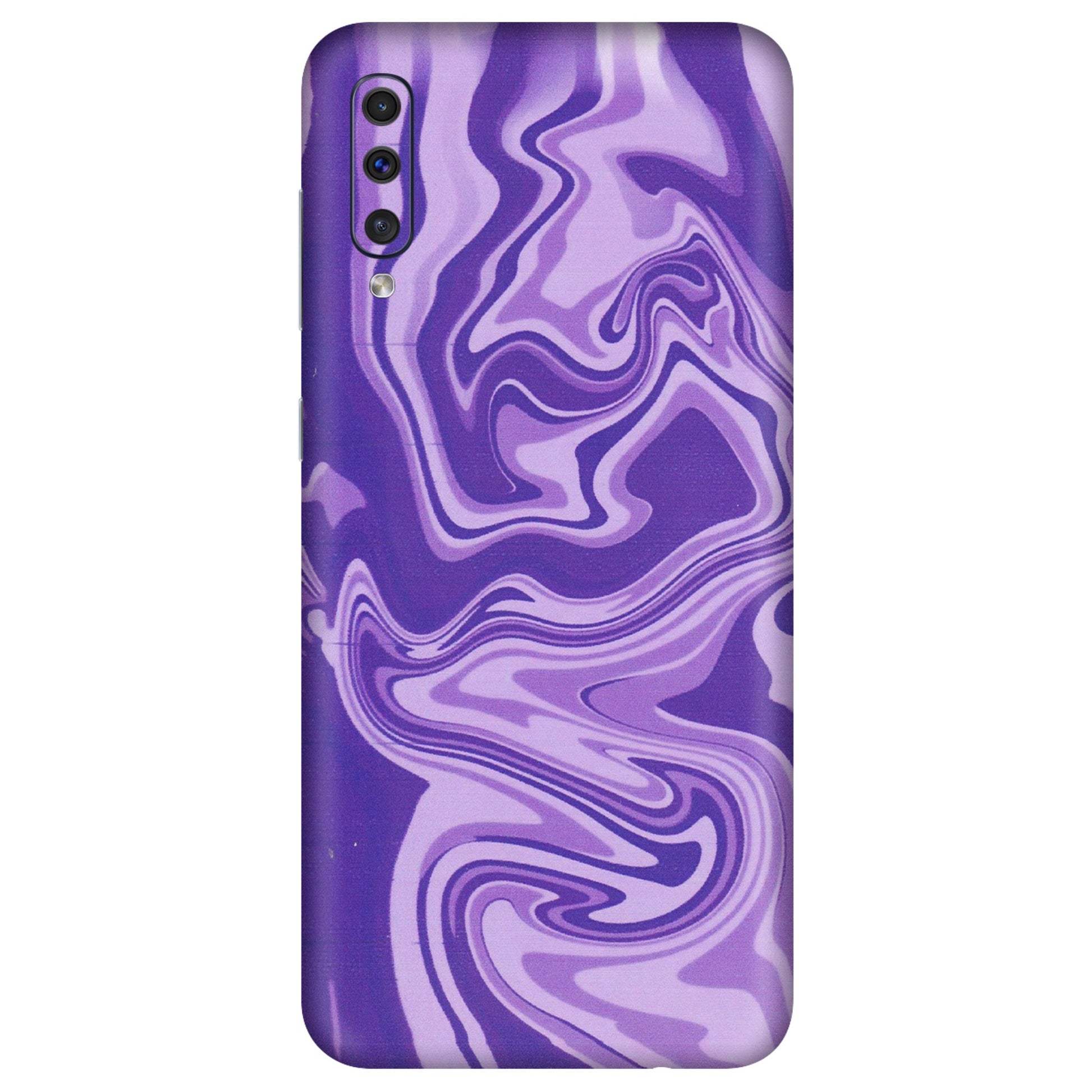 Samsung A/S Series Phone Skins (All Models) - Hazy Purple Nights - Matte Finish (M-14) Samsung Galaxy A50