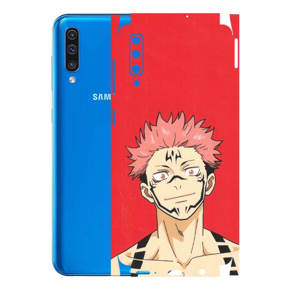 Samsung A/S Series Phone Skins (All Models) - Ryomen Sukuna Fun Anime - Matte Finish (M-153) Samsung Galaxy A50