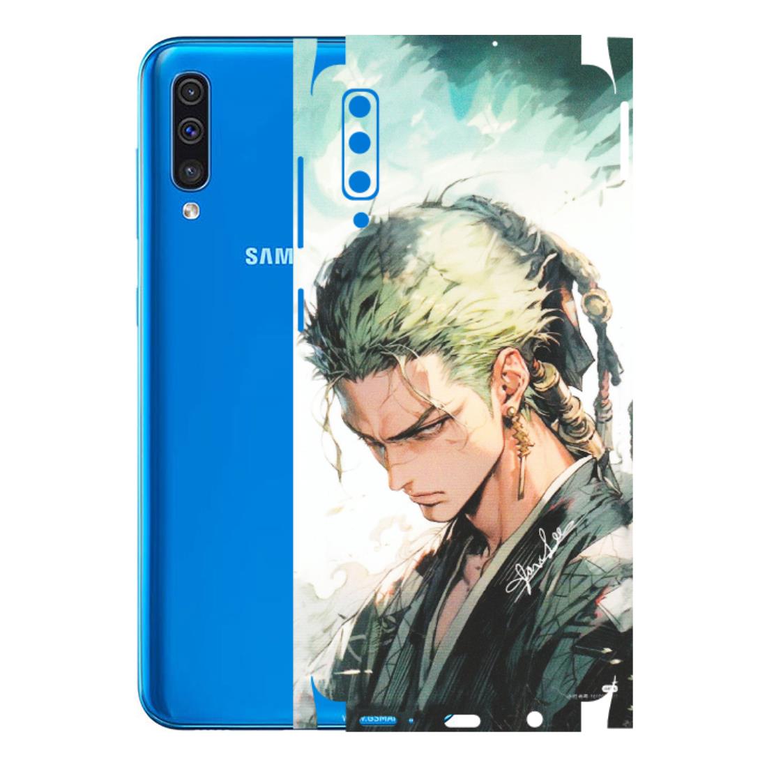 Samsung A/S Series Phone Skins (All Models) - Pirate Hunter One Piece Anime - Matte Finish (M-157) Samsung Galaxy A50