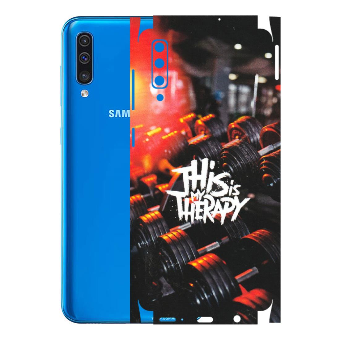 Samsung A/S Series Phone Skins (All Models) - GYM Lover Therapy - Matte Finish (M-160) Samsung Galaxy A50