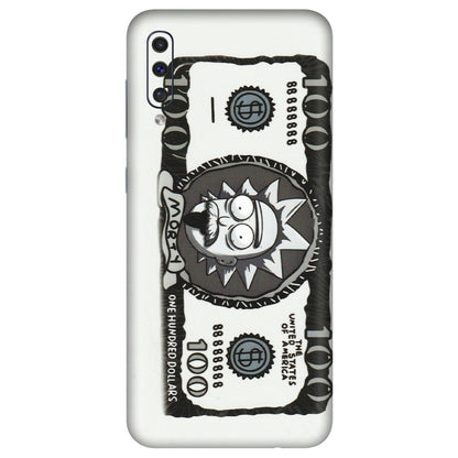 Samsung A/S Series Phone Skins (All Models) - Rick And Morty Hundred Dollar Anime - Matte Finish (M-161) Samsung Galaxy A50