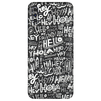Samsung A/S Series Phone Skins (All Models) - Hi Hello Doodles - Matte Finish (M-25) Samsung Galaxy A50